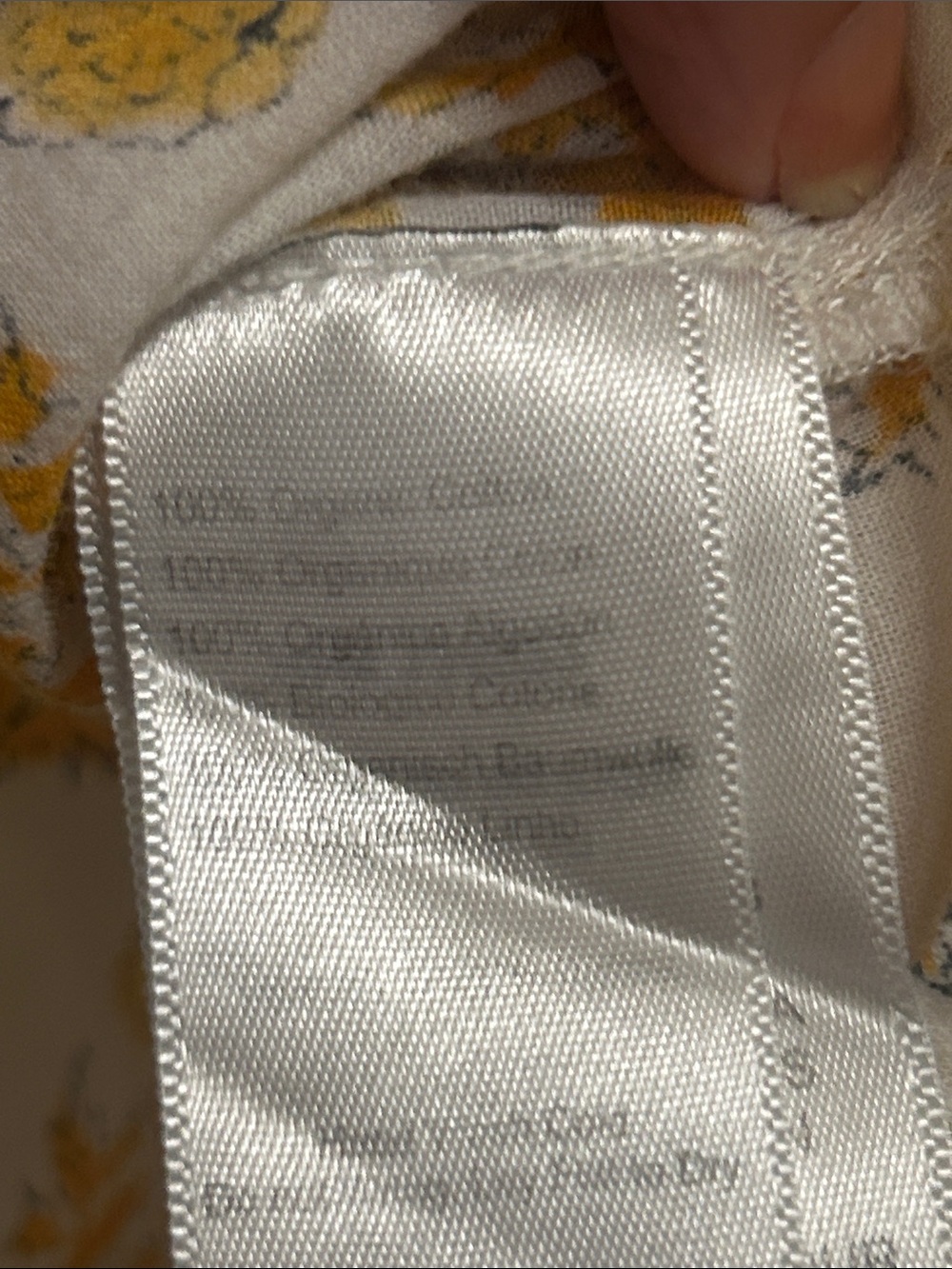 Emerson Fry Little Marigolds Mandarin Collar Organic Top - Picture 13 of 14